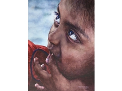 Charles Rouse </br> <small>OH THOSE EYES </br> 
John Singer Sargent Award $350
 
 </small>